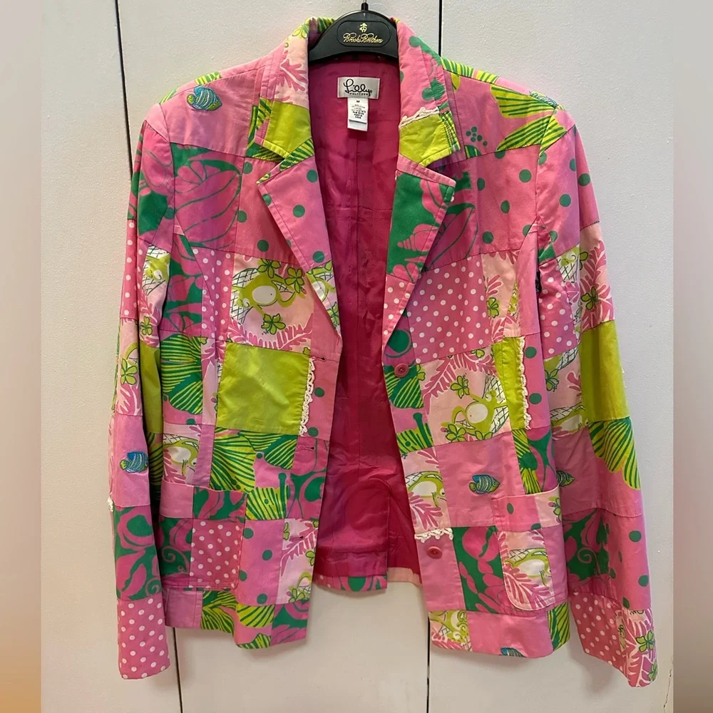 Lilly Pulitzer Patchwork Blazer - Picture 1 of 10
